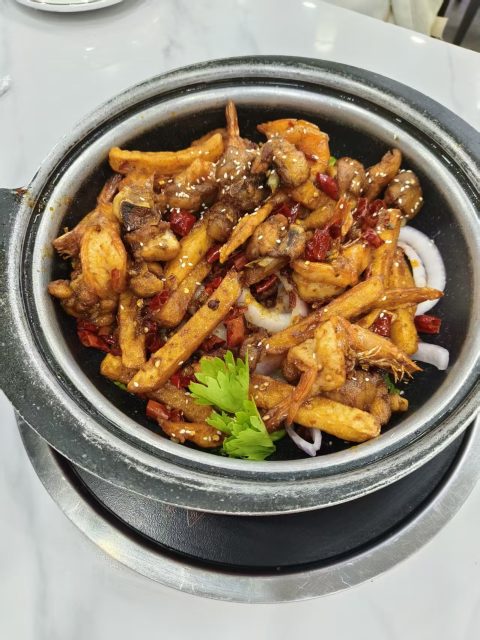 鸡哩虾脯