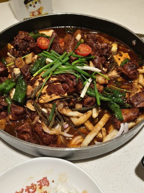 虎丫炒鸡，好吃好吃