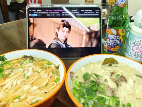 瘸子烩面，没长垣的好吃，但是别具一格