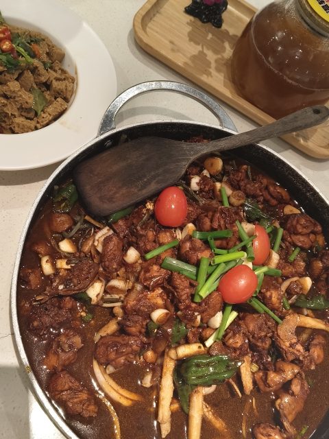 虎丫炒鸡依旧好吃